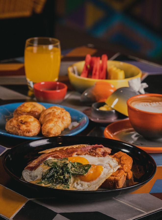 Hotel V1501 Pasto Kültér fotó A typical breakfast in the Dominican Republic